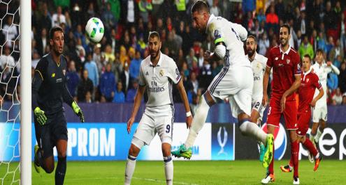 مغامرة زيدان تتوج ريال مدريد "سوبر أوروبا" رغم كفاح إشبيلية